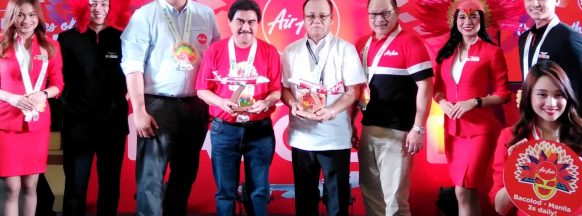 AirAsia begins flying Manila-Bacolod route