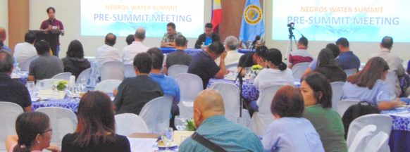 Governor seeks water security  road map for Negros Occidental