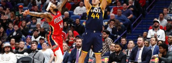 Bogdanovic, Jazz edge Pelicans  128-126 for 6th straight win