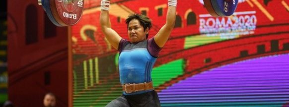 Diaz wins three gold medals  at Weightlifting World Cup