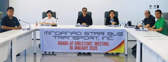 Leo Rey Yanson re-elected president  and CEO of Mindanao Star Bus