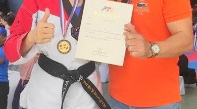 Alcantara scores 5-peat at  nat’l taekwondo competition