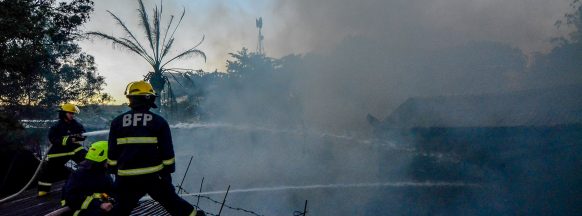 Fire razes three homes in Iloilo City