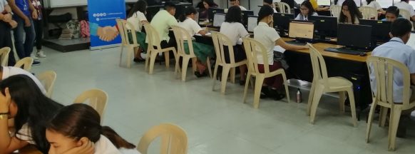 NegOcc students take SM  Foundation scholarship exam