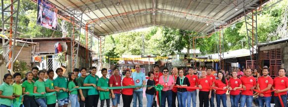 P2.8M covered court turned over in Mandalagan