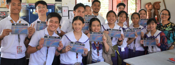 Drawing seminar held for  Iloilo City high school students