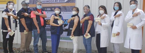 Bacolod hospital workers get  Sinovac shots in 3rd rollout