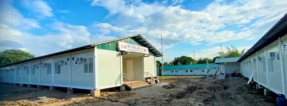 DPWH turns over 32 COVID  isolation rooms to Bacolod