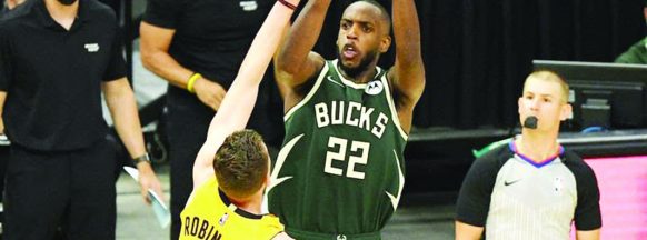 NBA: Milwaukee ousts  Miami, takes 1-0 edge