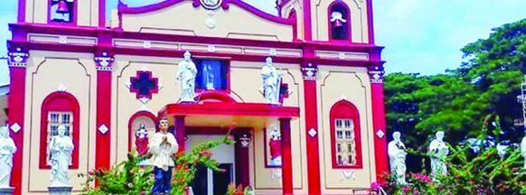 Fire guts portion of  Vito church in Sagay
