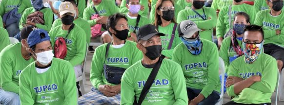 300 displaced Negrense workers  benefit from TUPAD program