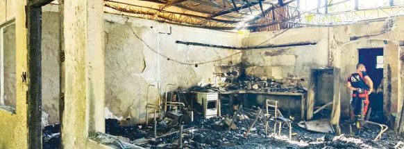 Fire turns P1.5-M property to ashes