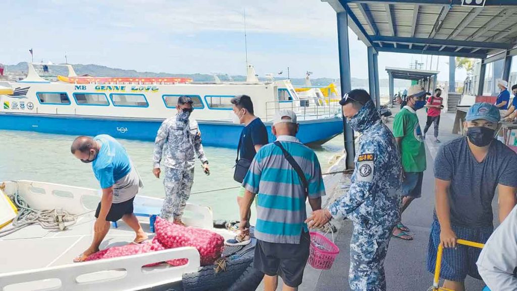 The Philippine Coast Guard Station also monitors cargo ships docking in Negros Occidental to prevent the entry of pork products as part of the province's protocols against African swine fever.  (Geovanni Fajardo/File photo)