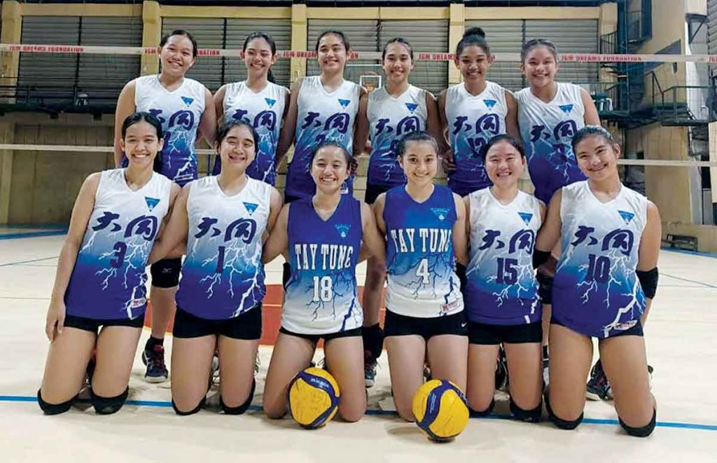 Bacolod Tay Tung High School Thunderbolts will be among the teams competing in the return of the 2023 Dinagyang Festival Volleyball League. (Contributed photo)