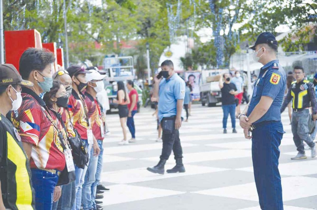 Negros Occidental Police Provincial Office personnel will also be deployed in places of convergence to prevent any untoward incidents during the holiday season. (Bacolod PIO photo)