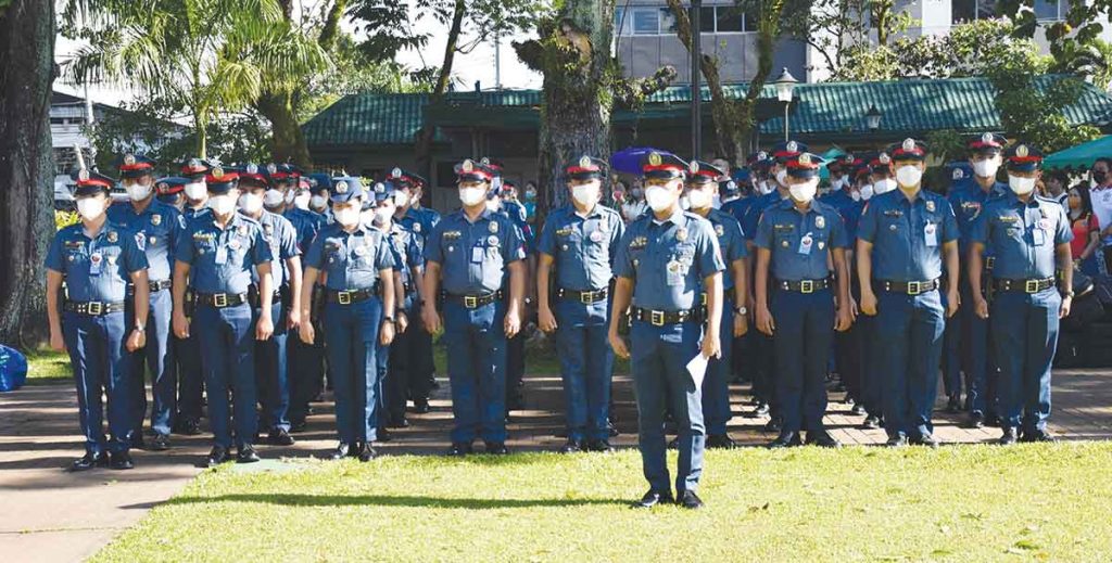 Governor Eugenio Jose Lacson agrees with the officials of the Negros Occidental Police Provincial Office that the crime rate hike was due to increased activity by Negrenses following the lifting of the COVID-19 pandemic restrictions. (NOCPPO and Provincial Government of Negros Occidental photos)