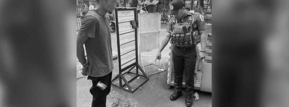 Driver held after ‘shabu’ falls from pocket