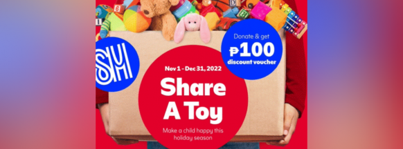 Time to make a kid smile! Customers share happiness through SM Store’s Share-A-Toy