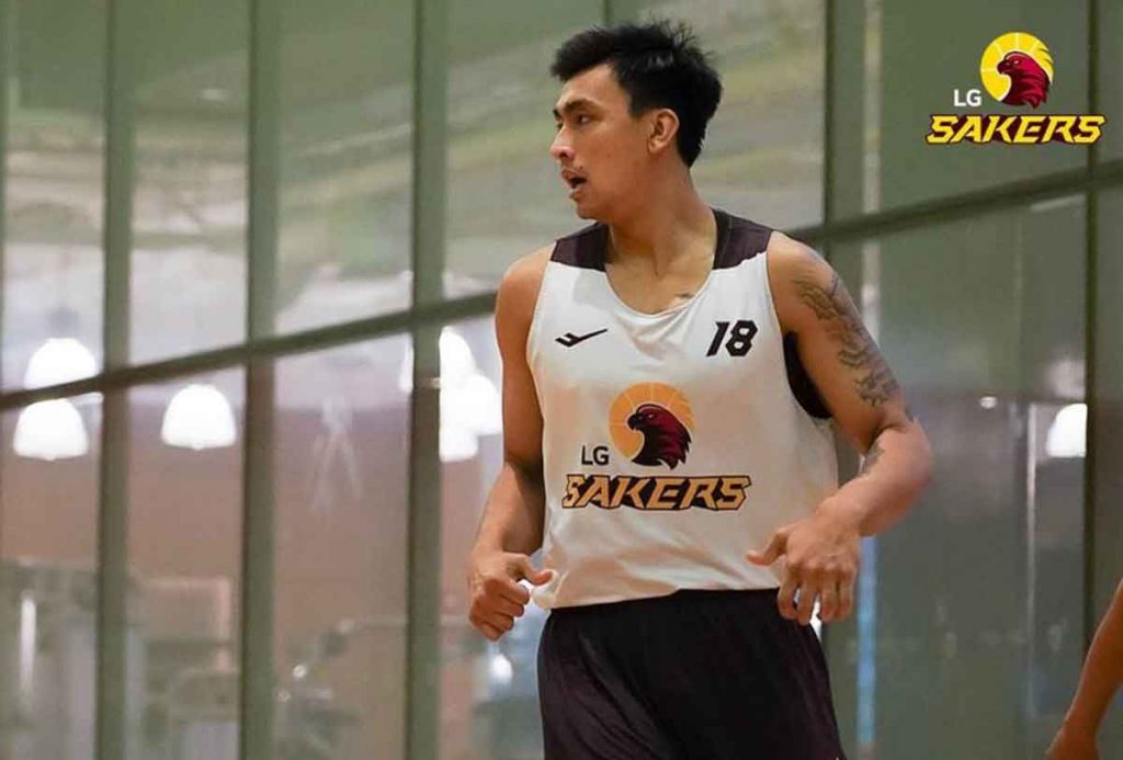 Justin Gutang and the Changwon LG Sakers scored a come-from-behind 82-81 win over Wonju DB Promy. (LG Sakers photo)