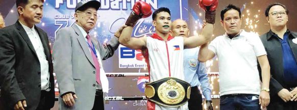 Negrense boxer Gomez captures ABF championship belt