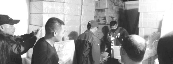 P2-M ‘smuggled’ cigarettes seized