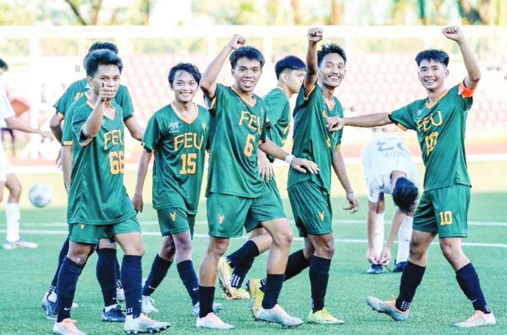 Far Eastern University-Diliman put six goals past Ateneo in UAAP Season 85 high school football. (UAAP Media photo)