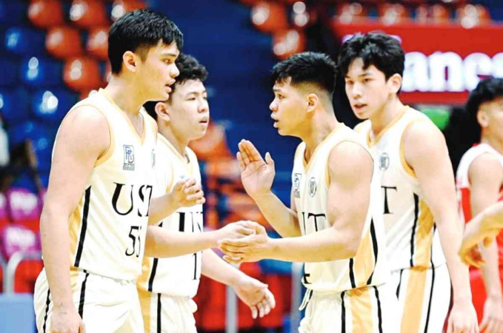 The University of Santo Tomas Tiger Cubs ended the first round with a 3-4 win-loss record. (UAAP Media photo)