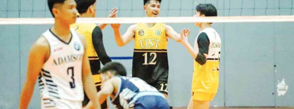 UAAP: UST survives errors, sweeps Adamson