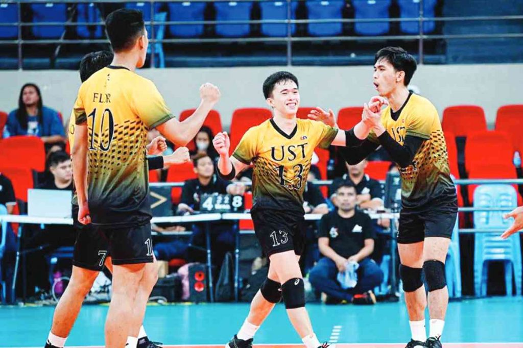 University of Santo Tomas Tiger Spikers improved to 2-0 in UAAP Season 85. (UAAP Media photo)