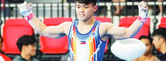 Yulo claims parallel bars gold in FIG Gymnastics Cup