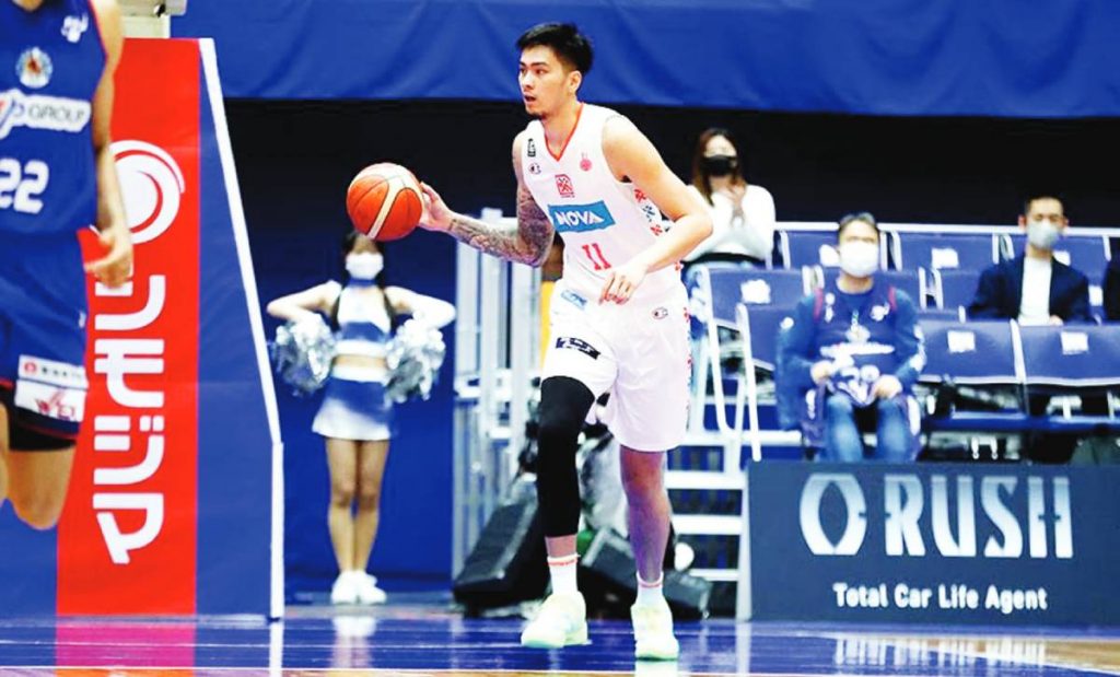 Kai Sotto of the Hiroshima Dragonflies (B.League photo)