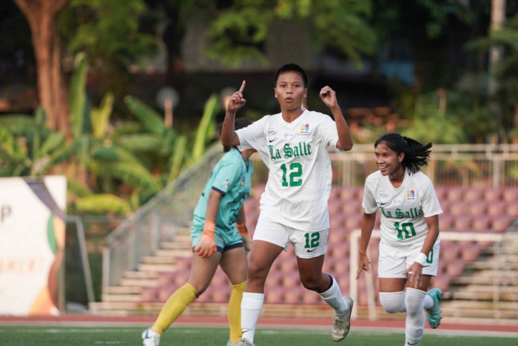 De La Salle University’s Angelica Teves (Tiebreaker Times photo)