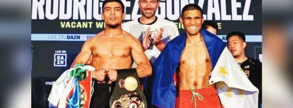 Tapales stuns Akhmadaliev, bags WBA, IBF world titles