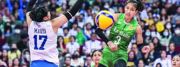 DLSU Lady Spikers clip NU, bags UAAP women’s volley title