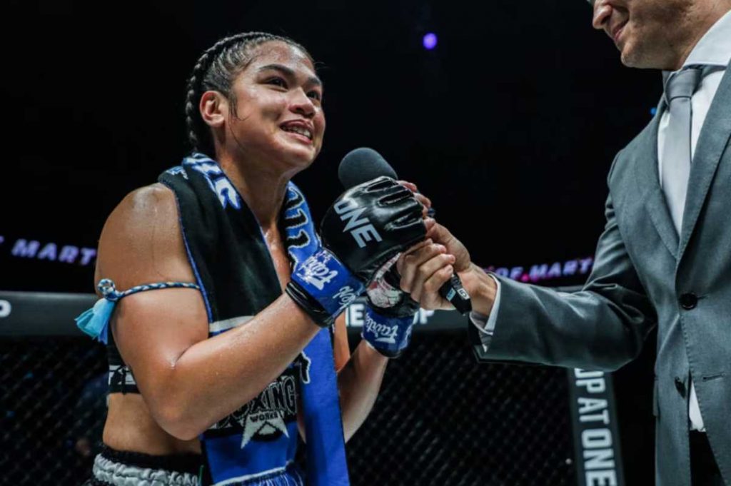 FIL-AM FIGHTER JACKIE BUNTAN (ONE Championship / Handout)