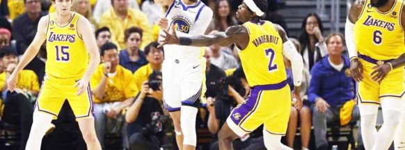 Warriors survive vs. Lakers