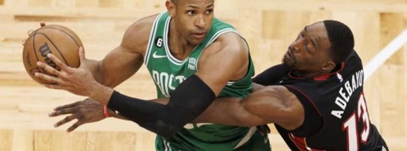 NBA: Celtics pummel Heat to keep title hopes alive