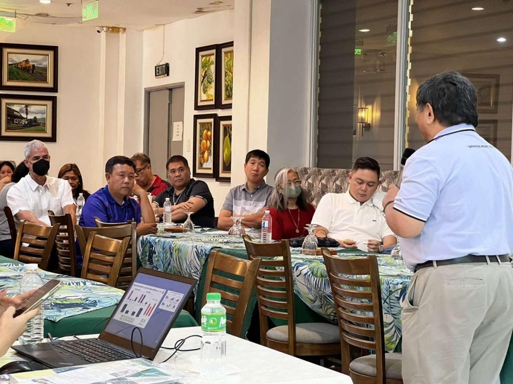 MORE Electric and Power Corporation President and chief executive officer Roel Castro gave insights on the proposed joint venture agreement between the Central Negros Electric Cooperative and MORE Power during a briefing in Bacolod City yesterday, May 9, 2023, which got the support of Negros Occidental Governor Eugenio Jose Lacson and Vice Governor Jeffrey Ferrer. 