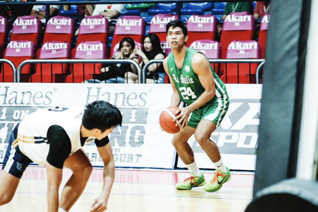 Mark Nonoy is looking forward to repaying the trust given to him by the new De La Salle University Green Archers head coach in his final UAAP collegiate year. (FilOil photo)