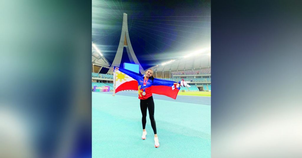 Bernalyn Bejoy had a fruitful campaign in the just-concluded 32nd Southeast Asian Games in Phnom Penh, Cambodia, after taking home a silver medal in one of the two track-and-field events. (Contributed photo)