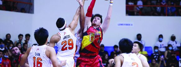 PBA ON TOUR: Brondial shines as Beermen beats NorthPort 