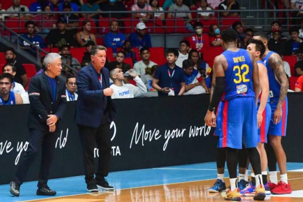 Gilas Pilipinas battles Jordan during the final window of the FIBA World Cup Asian Qualifiers at the Philippine Arena in Bocaue, Bulacan on February 27, 2023. (Mark Demayo / ABS-CBN News / File photo)Gilas Pilipinas battles Jordan during the final window of the FIBA World Cup Asian Qualifiers at the Philippine Arena in Bocaue, Bulacan on February 27, 2023. (Mark Demayo / ABS-CBN News / File photo)