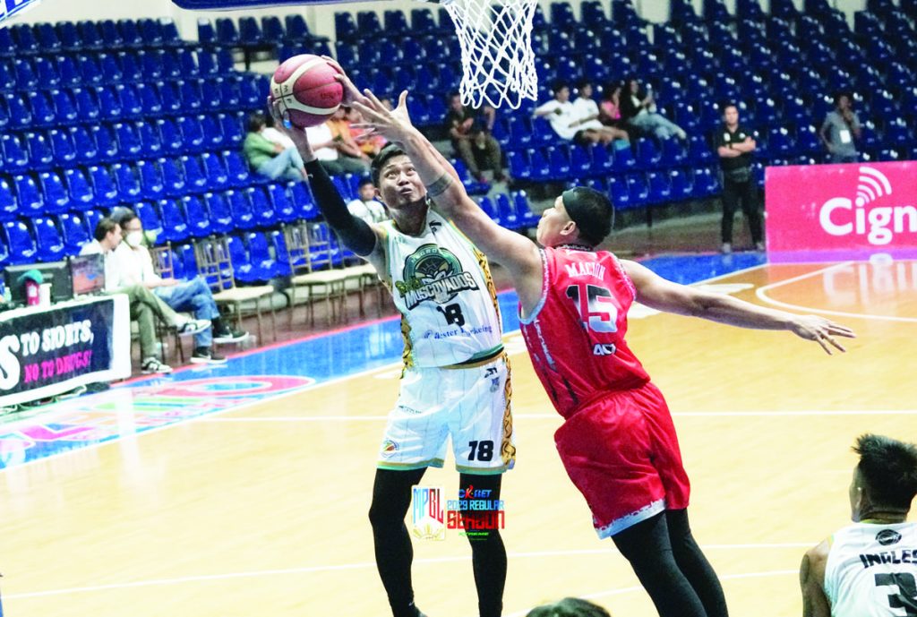 Jason Melano spearheaded the offense of Negros Muscovados in their defeat to Marikina Shoemasters. (MPBL photo)