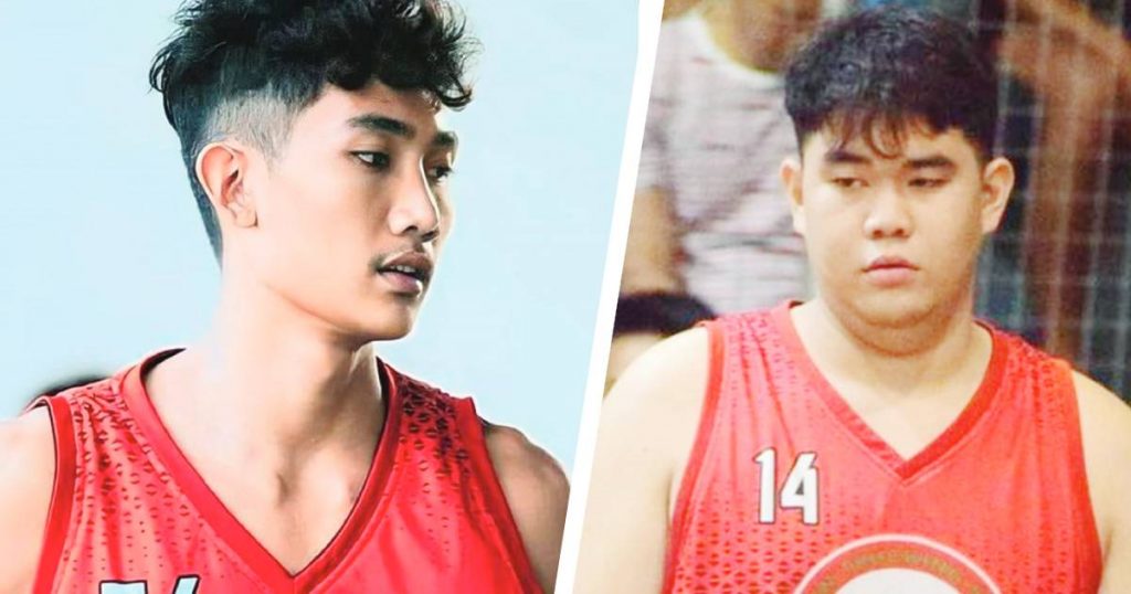 Negrense cagers Irele Galas and John Lester Amagan (Contributed photos)