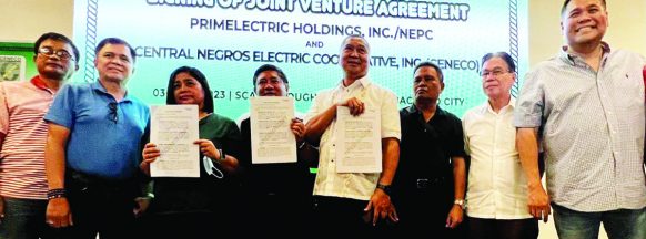 ‘For better service’: MORE Power inks JVA with Ceneco, local execs show support