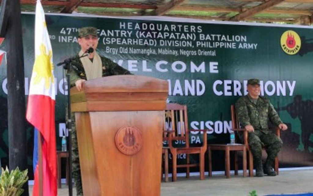 Major General Marion Sison, commander of the Army's 3rd Infantry Division, has expressed full support for President Ferdinand Marcos, Jr.'s move to provide amnesty to qualified former rebels. The Army general, in this undated photo, said the amnesty will help speed up government efforts to end the local communist armed conflict. (PNA photo)  