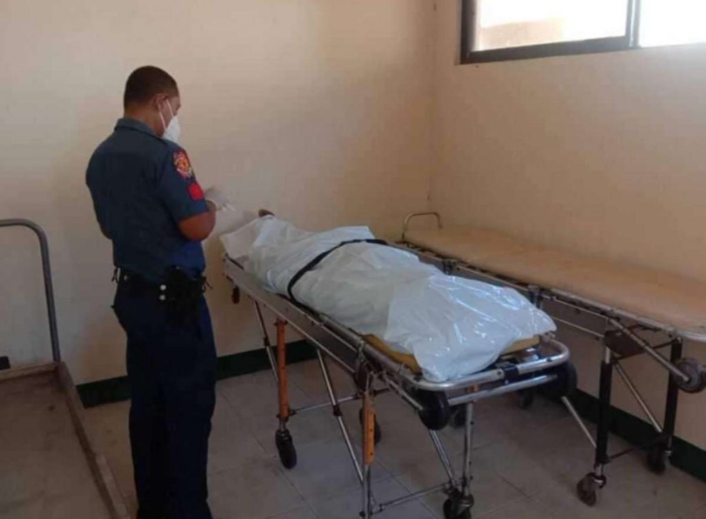 A bike rider died after he was hit by a motorcycle and then run over by a pick-up truck in Negros Occidental’s Bago City on Thursday, July 6, 2023. (Bago Police Station photo)