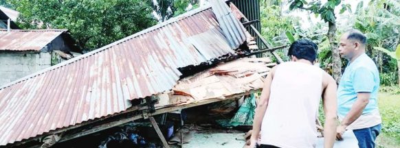 Flood, rain, winds; 167 NegOcc houses destroyed, over 600 damaged due to habagat