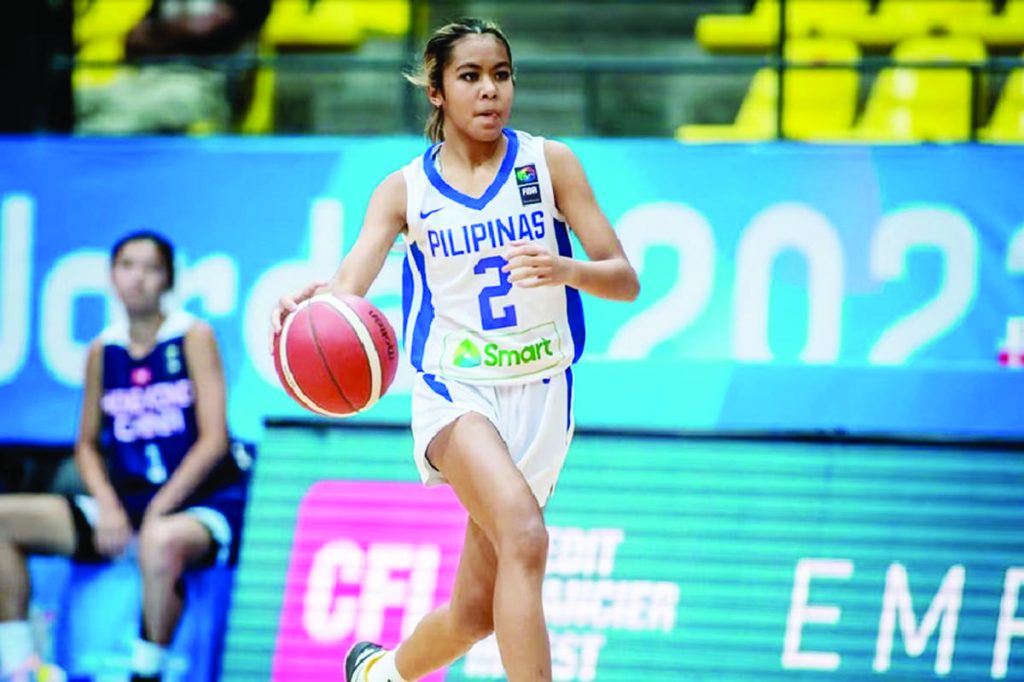 GILAS WOMEN U16'S NEVAEH SMITH (FIBA photo)