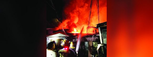 Night inferno: Bacolod fire guts 30 homes, 66 families displaced